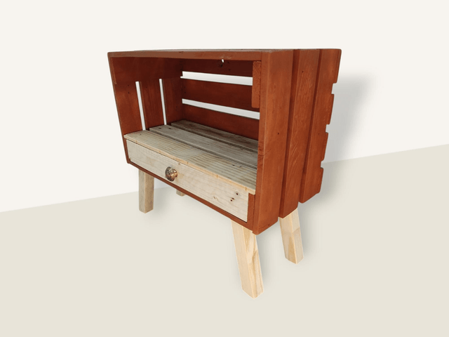 Table de chevet Terre de Sienne 